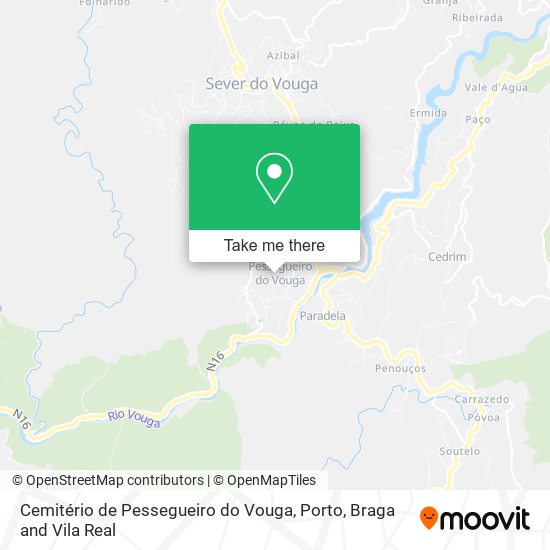 Cemitério de Pessegueiro do Vouga map