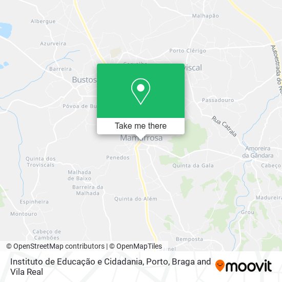 Instituto de Educação e Cidadania map