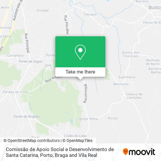 Comissão de Apoio Social e Desenvolvimento de Santa Catarina map