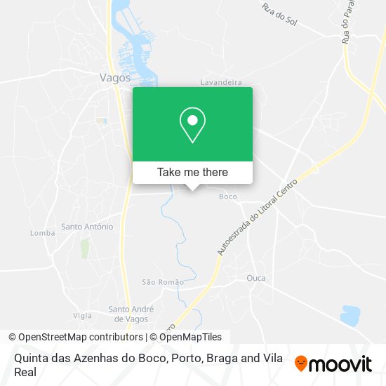 Quinta das Azenhas do Boco map