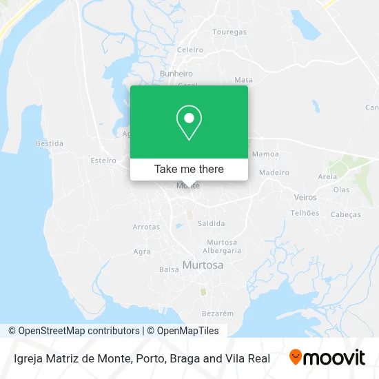 Igreja Matriz de Monte map