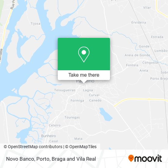 Novo Banco map