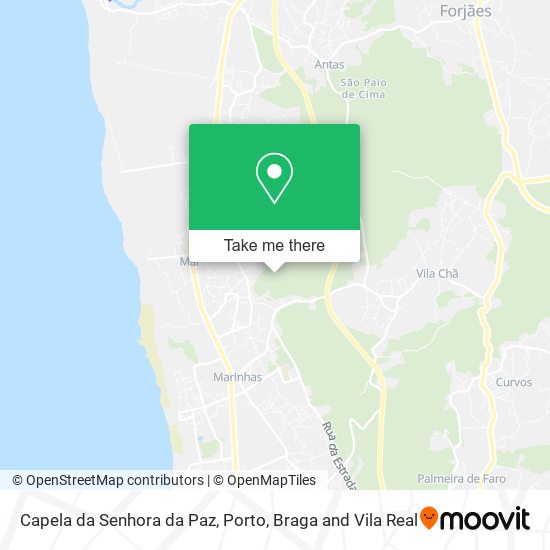 Capela da Senhora da Paz map