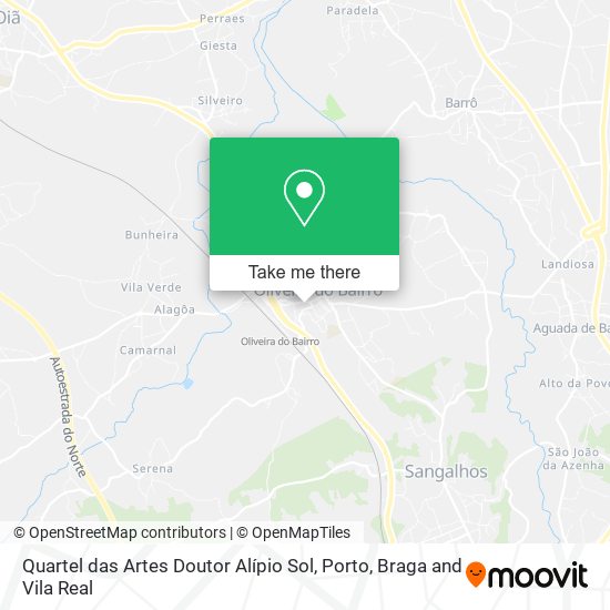 Quartel das Artes Doutor Alípio Sol map