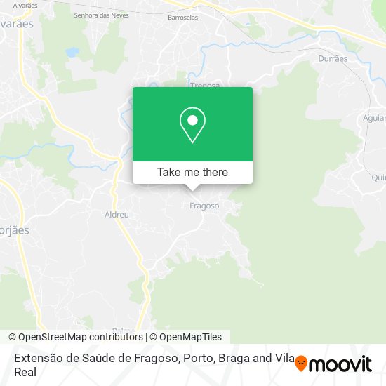 Extensão de Saúde de Fragoso map