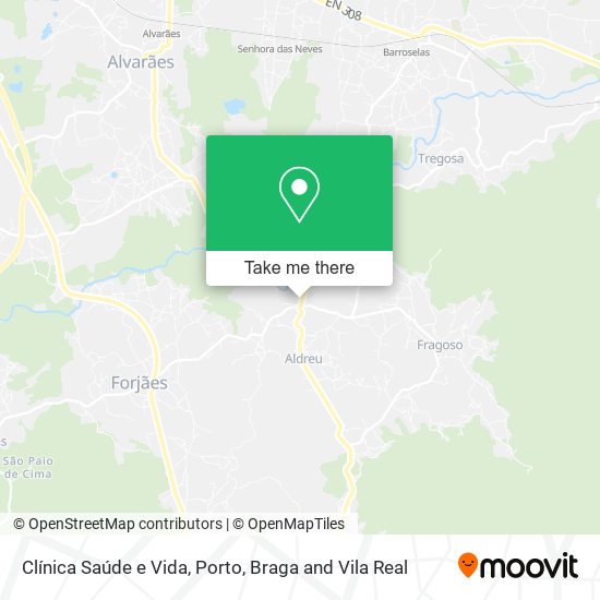 Clínica Saúde e Vida map