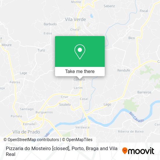 Pizzaria do Mosteiro [closed] mapa