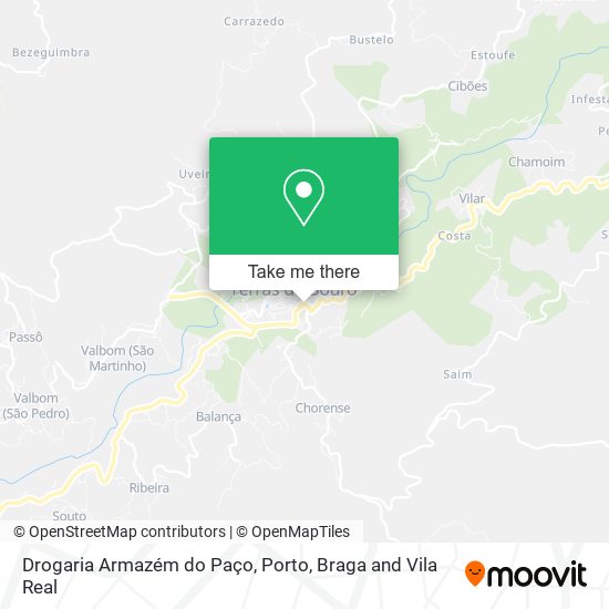 Drogaria Armazém do Paço map
