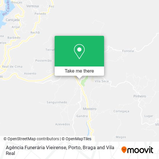 Agência Funerária Vieirense map