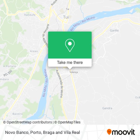 Novo Banco map