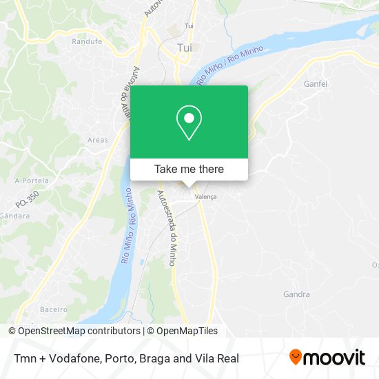 Tmn + Vodafone map