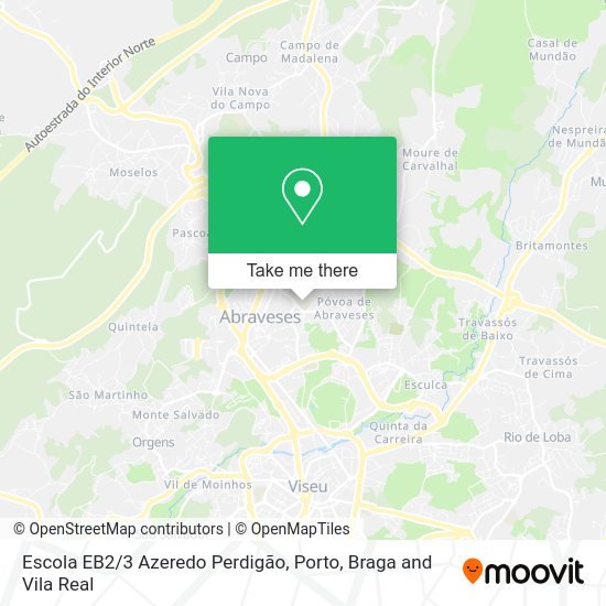 Escola EB2/3 Azeredo Perdigão map