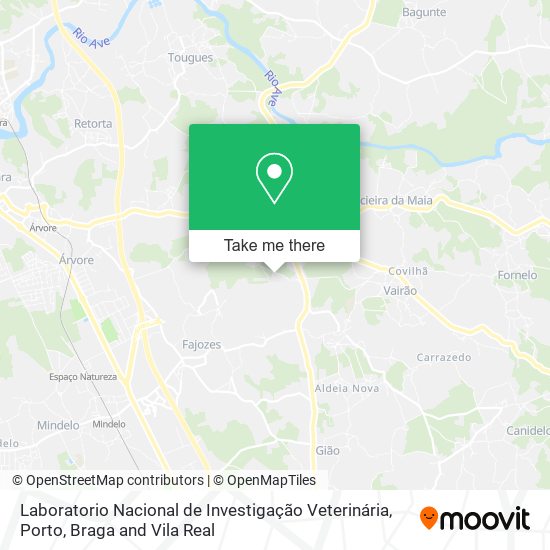 Laboratorio Nacional de Investigação Veterinária mapa