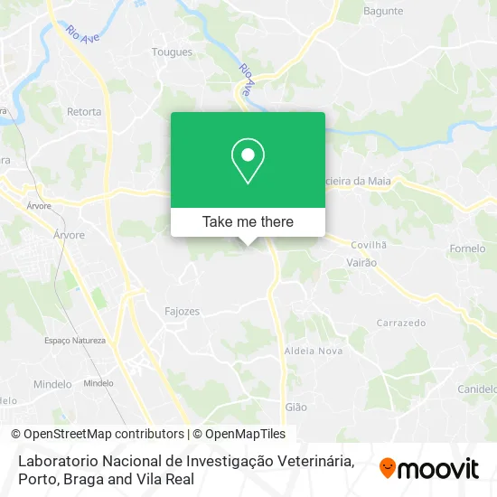 Laboratorio Nacional de Investigação Veterinária mapa