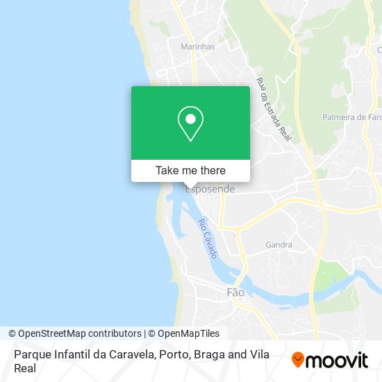 Parque Infantil da Caravela map