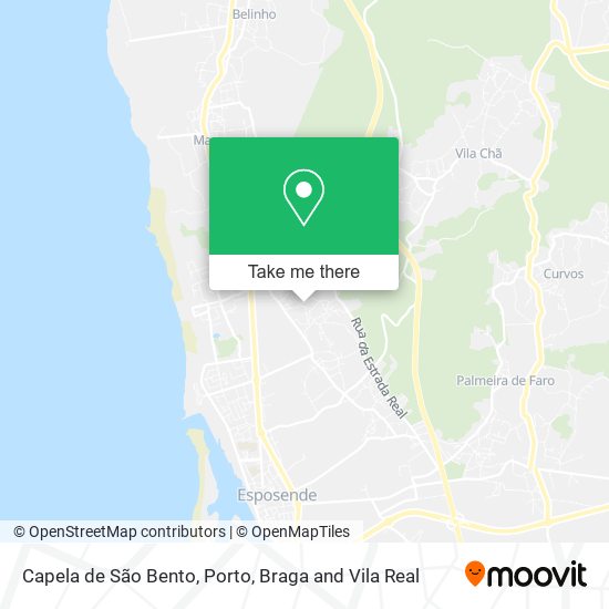 Capela de São Bento map