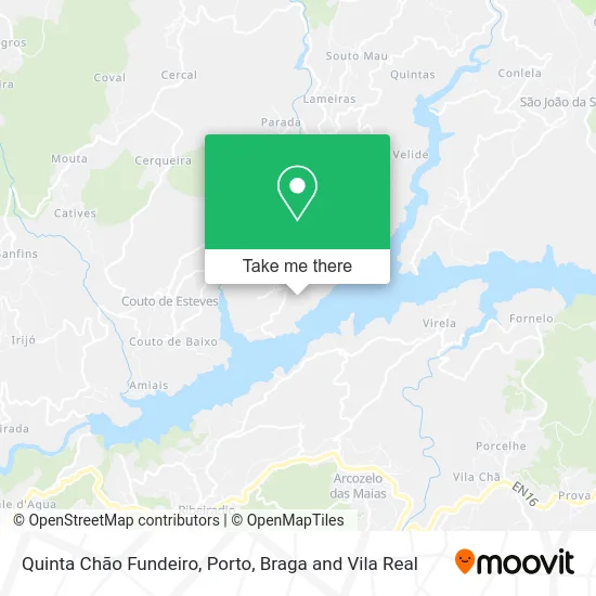 Quinta Chão Fundeiro map