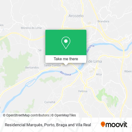 Residencial Marquês map