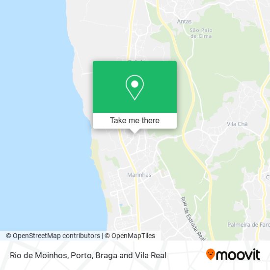 Rio de Moinhos map