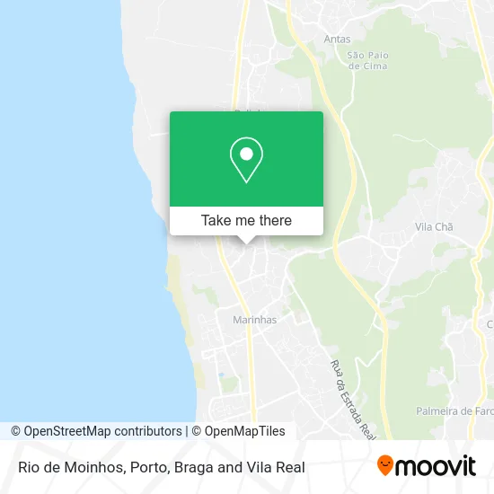 Rio de Moinhos map