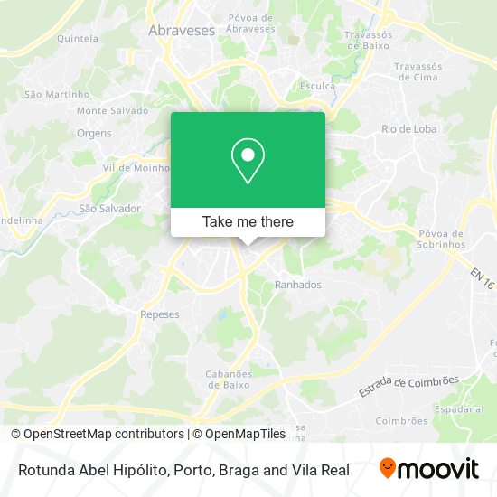 Rotunda Abel Hipólito map