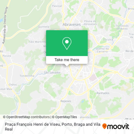 Praça François Henri de Viseu map