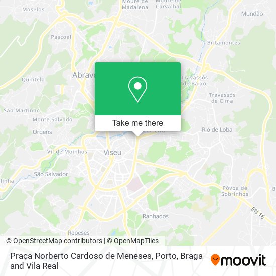 Praça Norberto Cardoso de Meneses map