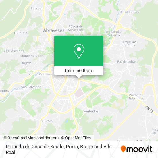 Rotunda da Casa de Saúde map