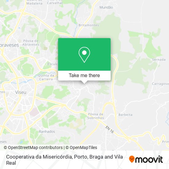 Cooperativa da Misericórdia map