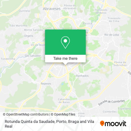 Rotunda Quinta da Saudade map