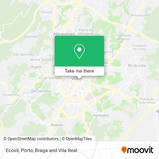 Ecovil map
