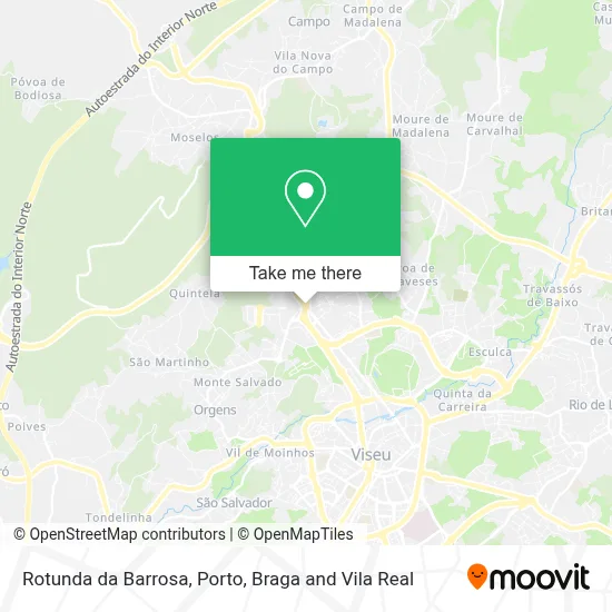 Rotunda da Barrosa map