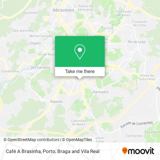 Café A Brasinha map