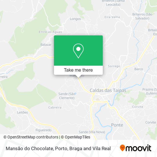Mansão do Chocolate map