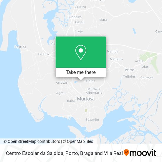 Centro Escolar da Saldida map