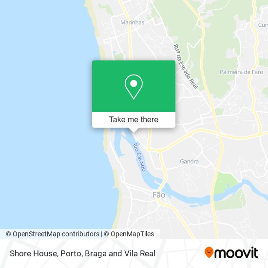 Shore House map