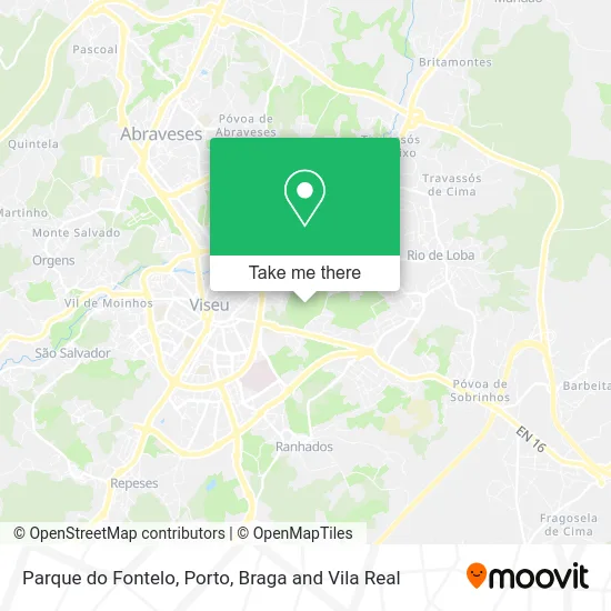 Parque do Fontelo map