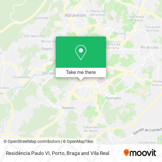 Residência Paulo VI map