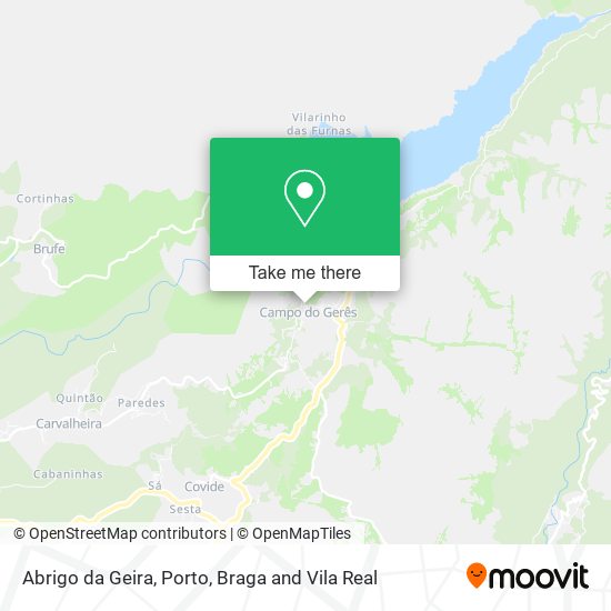 Abrigo da Geira map