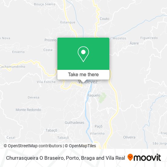 Churrasqueira O Braseiro map