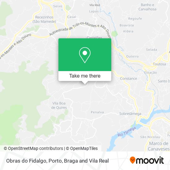 Obras do Fidalgo map