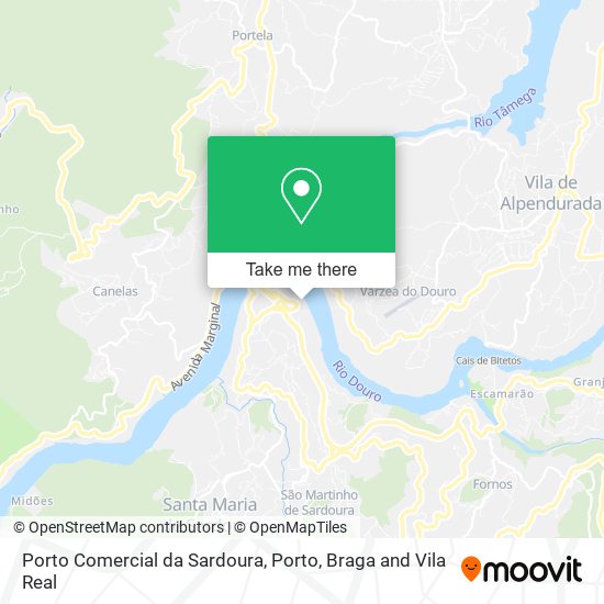 Porto Comercial da Sardoura map