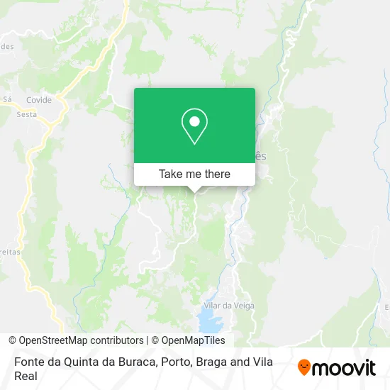 Fonte da Quinta da Buraca map