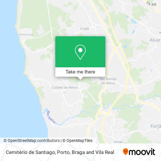 Cemitério de Santiago map
