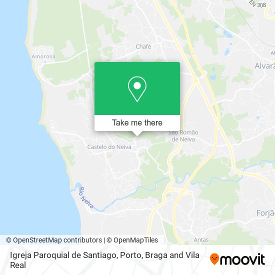 Igreja Paroquial de Santiago map