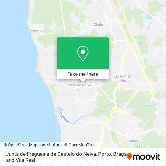 Junta de Freguesia de Castelo do Neiva map