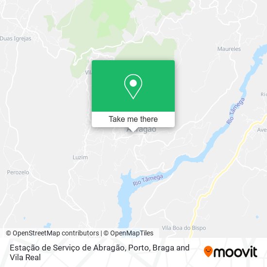 Estação de Serviço de Abragão map