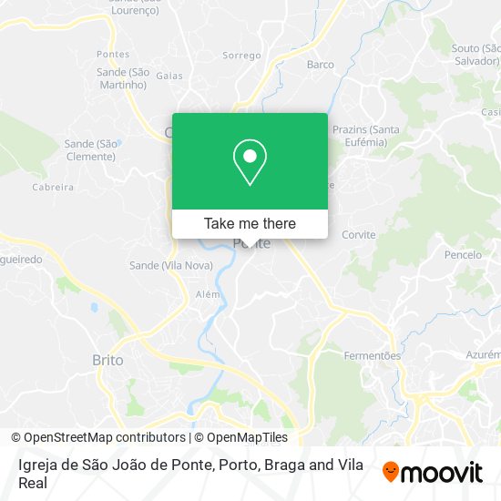 Igreja de São João de Ponte map