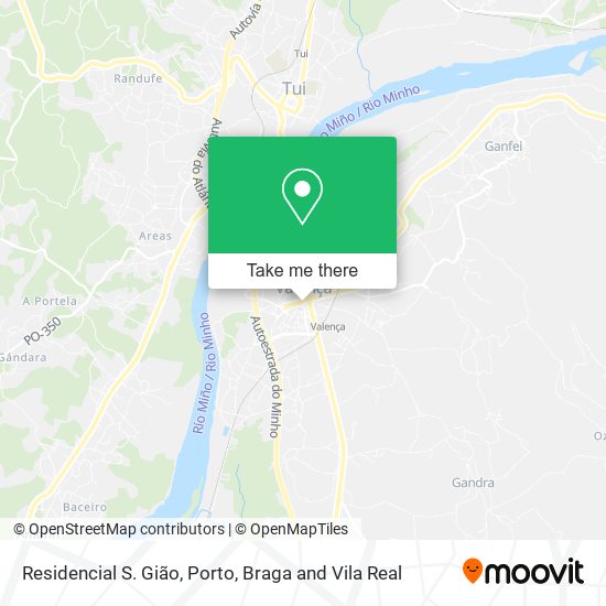 Residencial S. Gião mapa