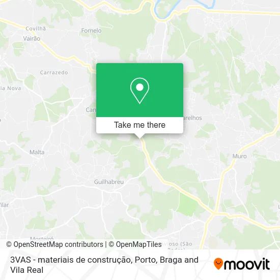 3VAS - materiais de construção map